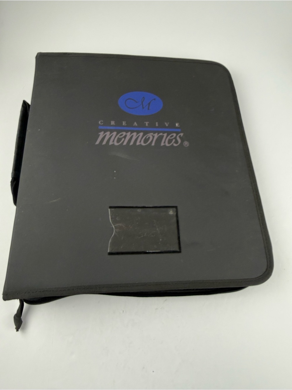 Vintage Creative Memories Accessory Zipper Binder 15 Sticker Protectors 5 Sizes